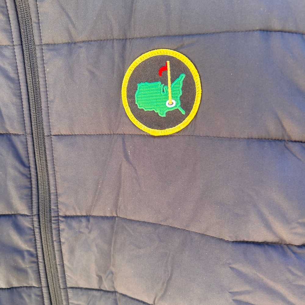 Callaway Gray Golf Jacket masters label - Picture 2 of 8